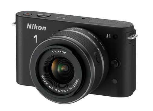 Nikon 1 J1 body w/ 10-30mm VR Lens (Black)